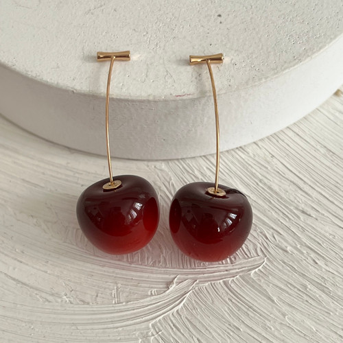 گوشواره گیلاس استیل
